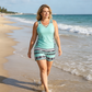 🩱 Mintás kétrészes tankini fürdőruha | S–3XL ✨