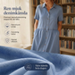 👗👖 Elegáns, laza, zsebes farmeringruha
